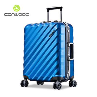 BSCIS certification & Italy Design 16 inch spinner plastic luggage set from Factory Supply