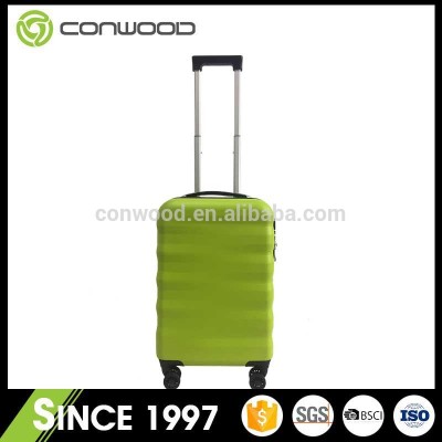 Latest Design top quality standard size hard shell carry on PET luggage